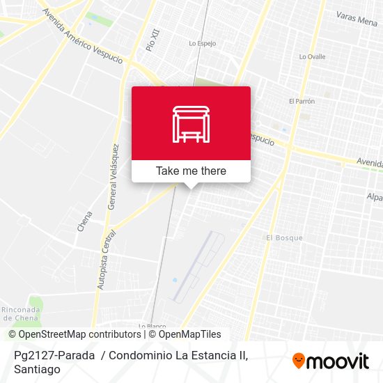 Pg2127-Parada  / Condominio La Estancia II map