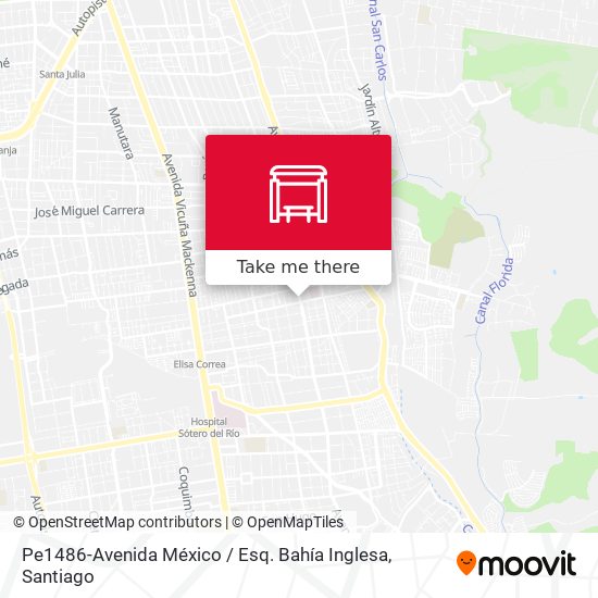 Pe1486-Avenida México / Esq. Bahía Inglesa map