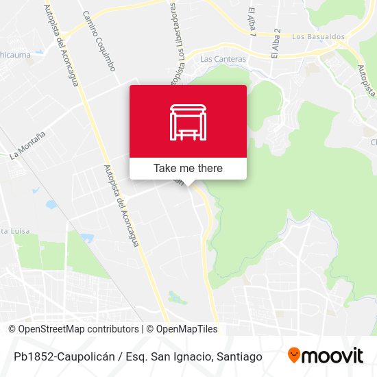 Mapa de Pb1852-Caupolicán / Esq. San Ignacio