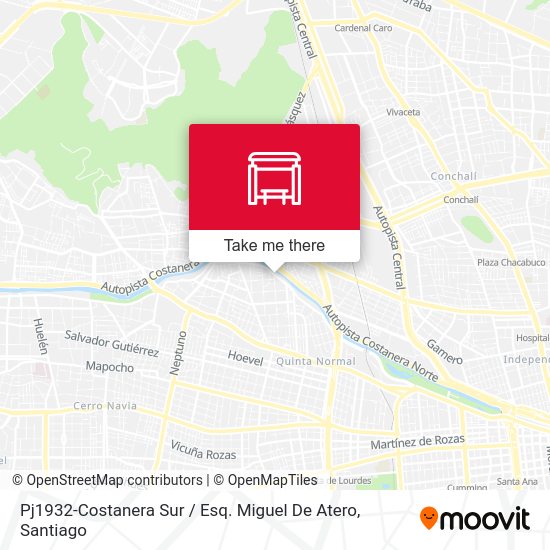 Mapa de Pj1932-Costanera Sur / Esq. Miguel De Atero
