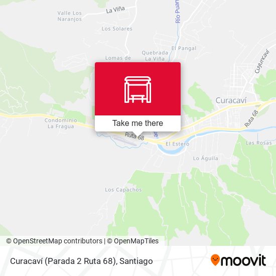 Curacaví (Parada 2 Ruta 68) map