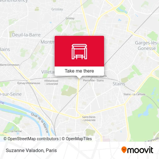 Suzanne Valadon map
