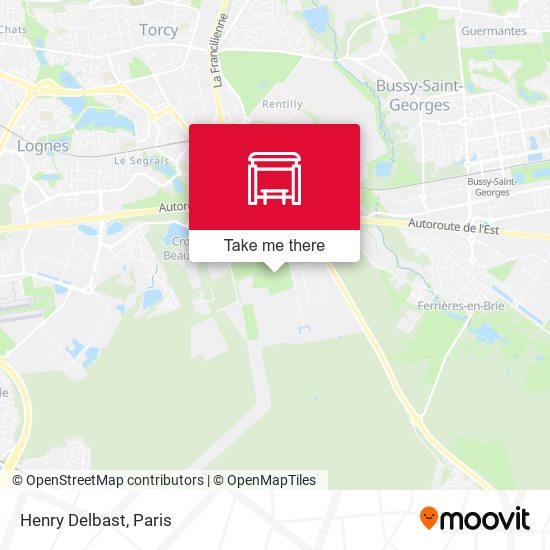 Henry Delbast map