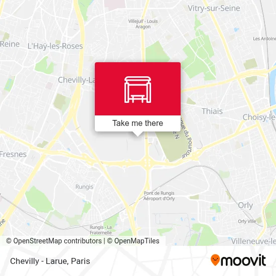 Chevilly - Larue map