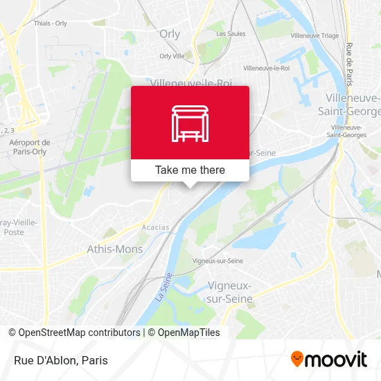 Rue D'Ablon map