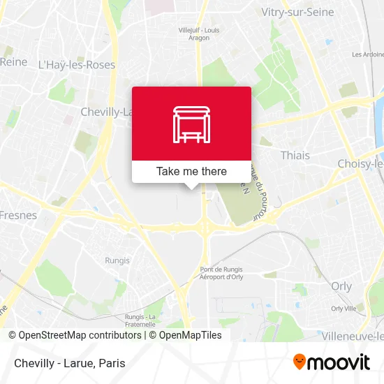 Chevilly - Larue map