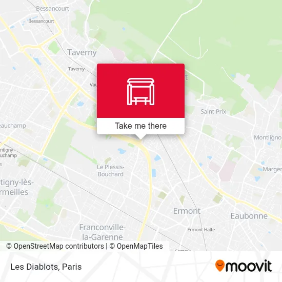 Les Diablots map