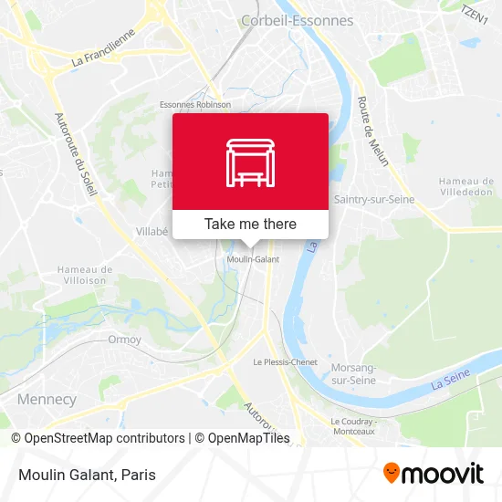Moulin Galant map