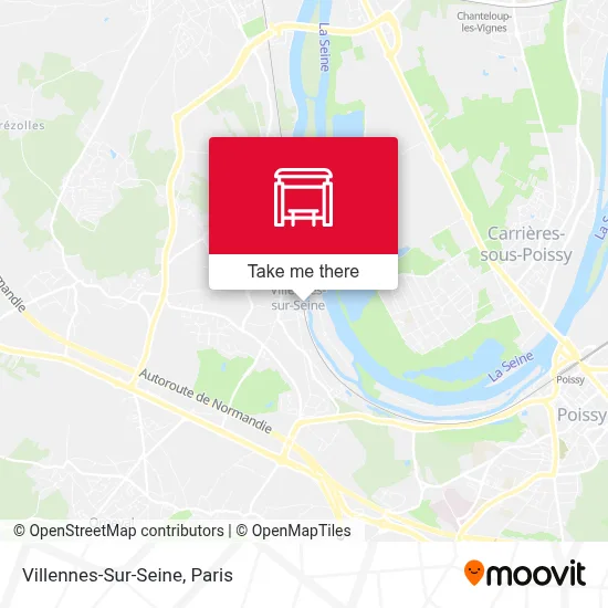 Villennes-Sur-Seine map