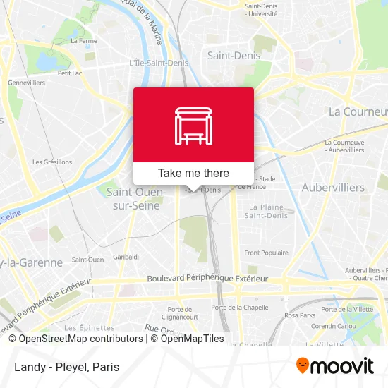 Landy - Pleyel map