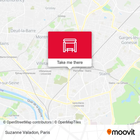 Suzanne Valadon map