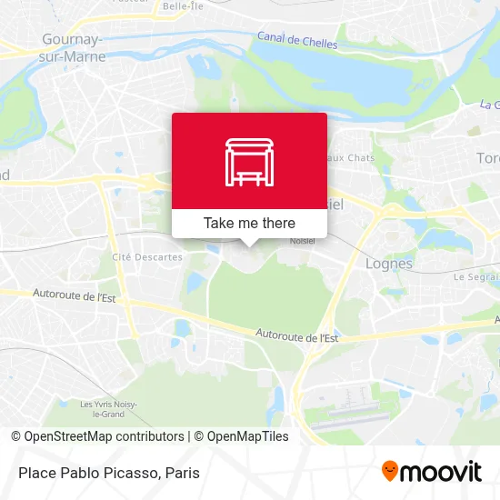 Place Pablo Picasso map