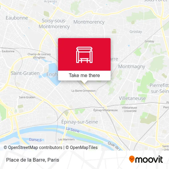 Place de la Barre map
