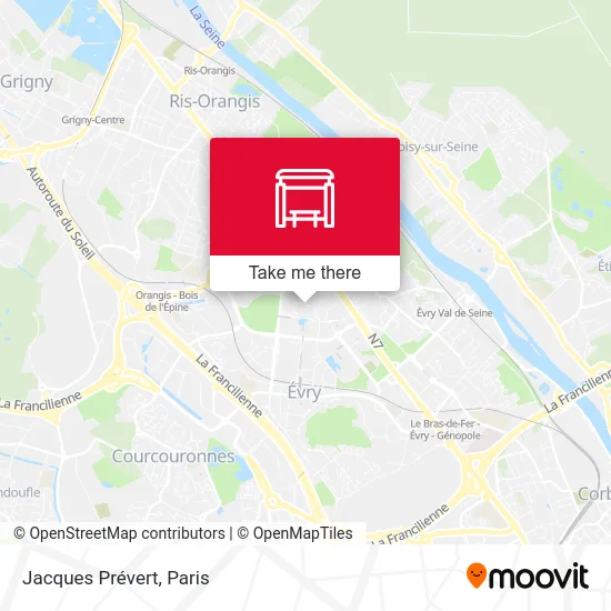 Jacques Prévert map