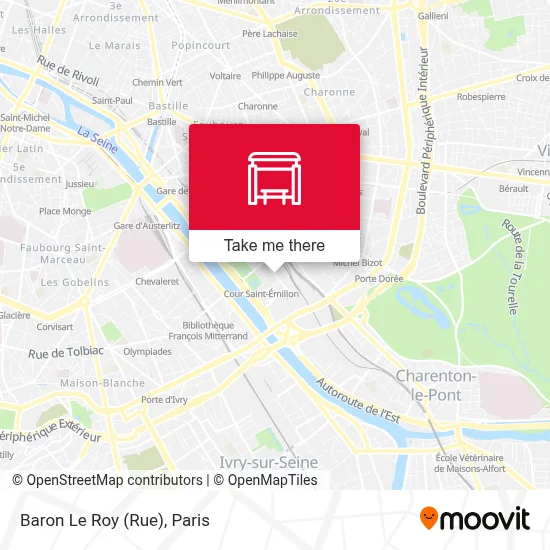 Baron Le Roy (Rue) map