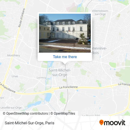 Saint-Michel-Sur-Orge map