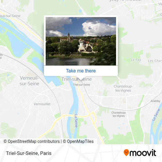 Triel-Sur-Seine map