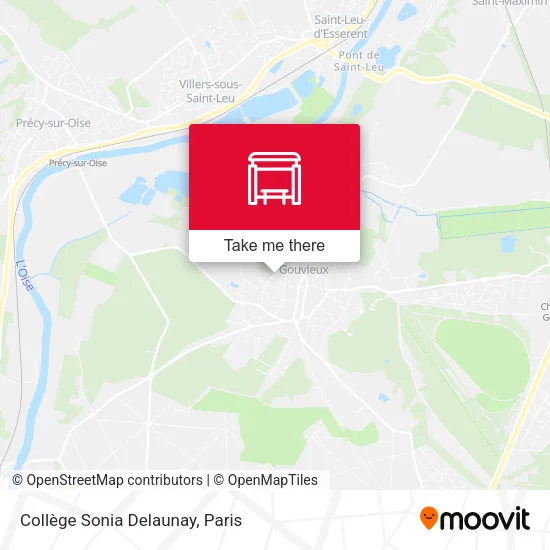 Collège Sonia Delaunay map