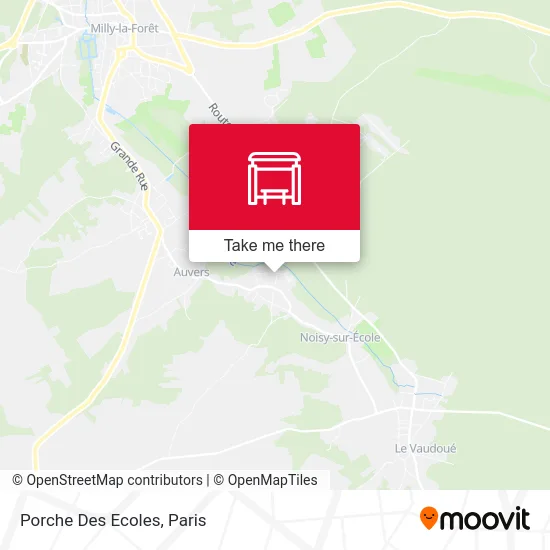 Porche Des Ecoles map