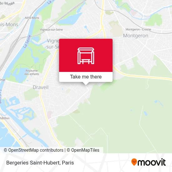 Bergeries Saint-Hubert map