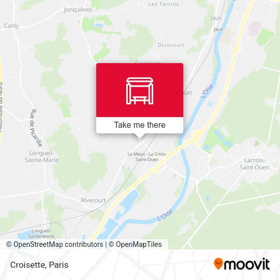 Croisette map