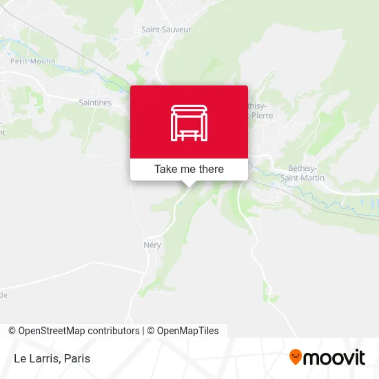 Le Larris map