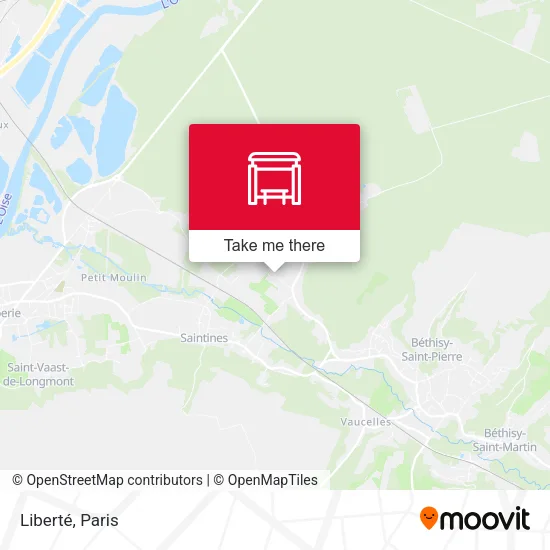 Liberté map