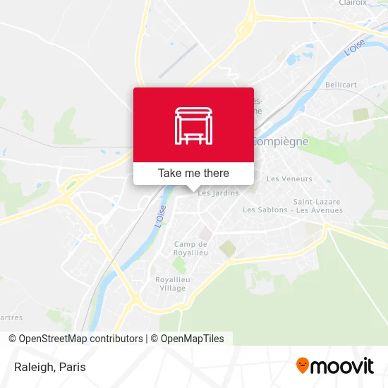Raleigh map