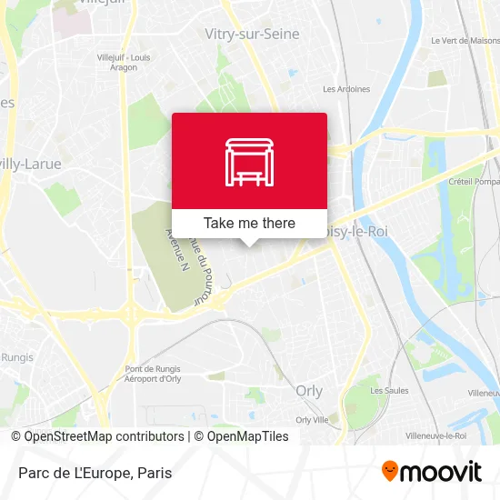 Parc de L'Europe map