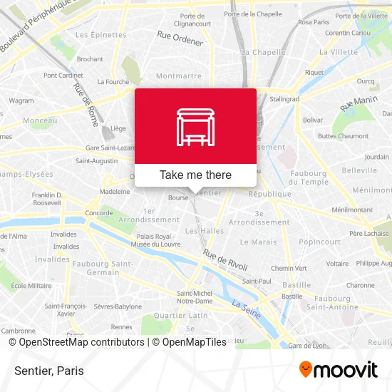 Sentier map