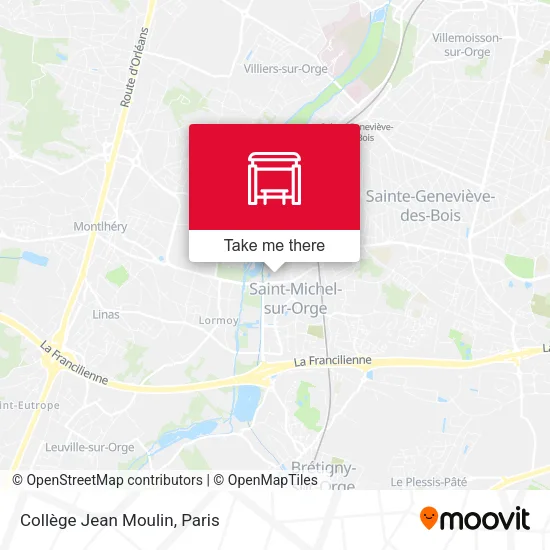 Collège Jean Moulin map