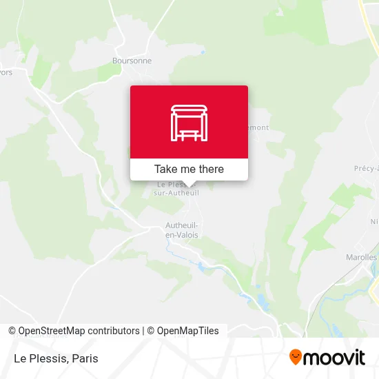 Le Plessis map