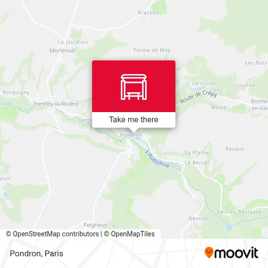 Pondron map