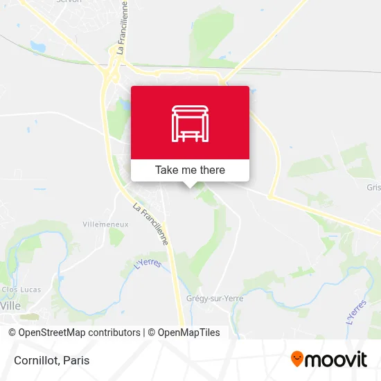 Cornillot map