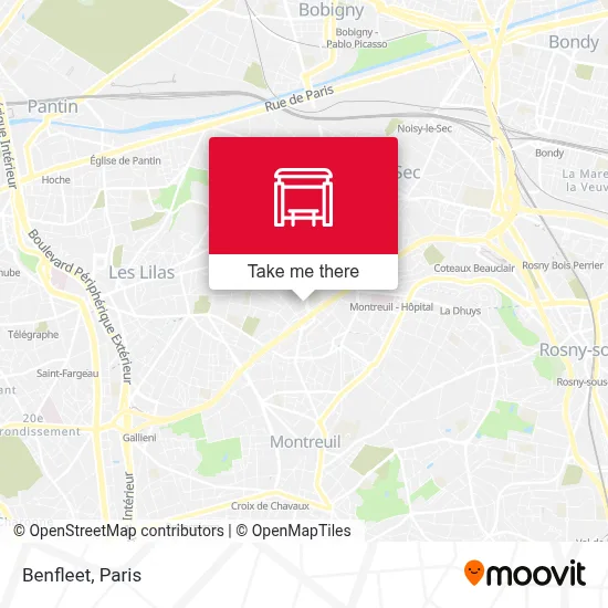 Benfleet map