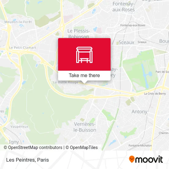 Les Peintres map