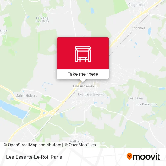 Les Essarts-Le-Roi map