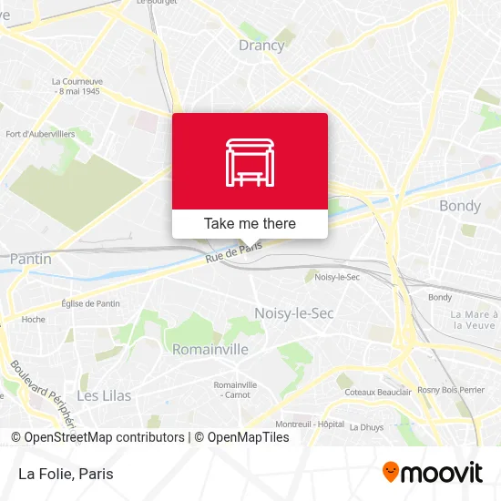 La Folie map