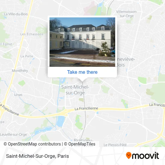 Saint-Michel-Sur-Orge map