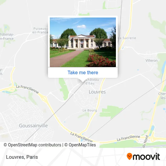 Louvres map