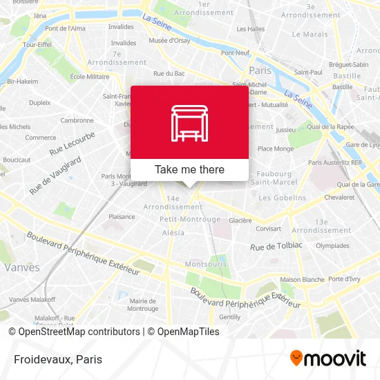 Froidevaux map