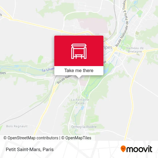 Petit Saint-Mars map