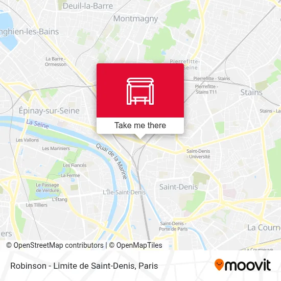 Robinson - Limite de Saint-Denis map