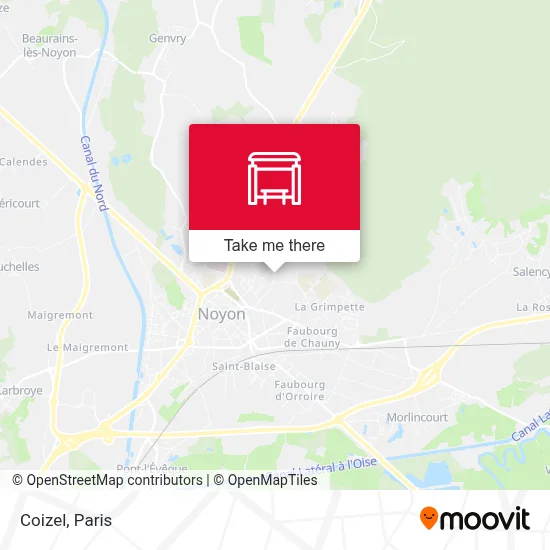 Coizel map