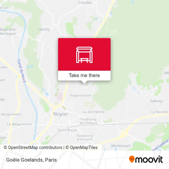 Goële Goelands map