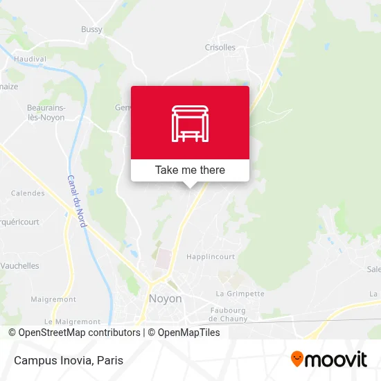 Campus Inovia map