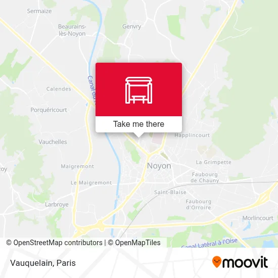 Vauquelain map