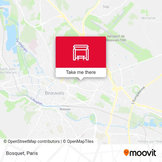 Bosquet map
