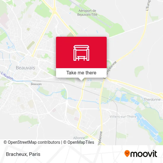 Bracheux map