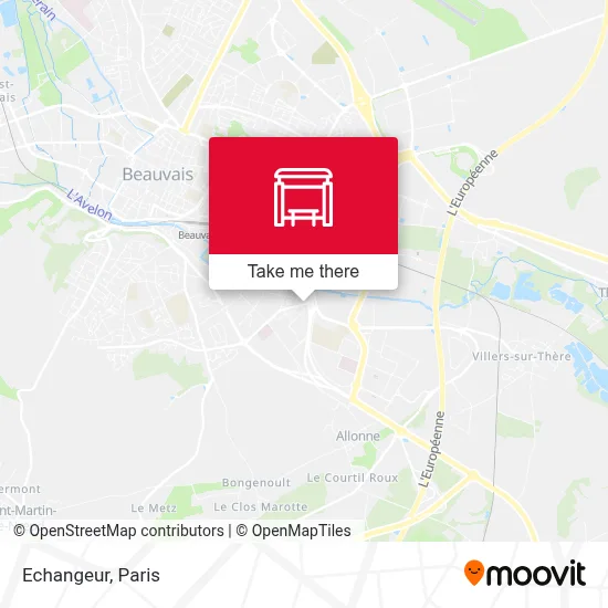 Echangeur map
